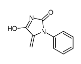 5-methylidene-1-phenylimidazolidine-2,4-dione结构式
