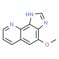 1H-Imidazo[4,5-h]quinoline,4-methoxy-(9CI)结构式