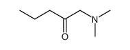 1-dimethylamino-pentan-2-one Structure