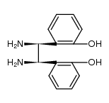 meso-1,2-bis(2-hydroxyphenyl)-1,2-ethylenediamine结构式