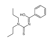 N-(dipropylcarbamothioyl)benzamide结构式