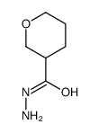 2H-Pyran-3-carboxylicacid,tetrahydro-,hydrazide(9CI) structure