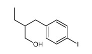 2-(p-Iodobenzyl)-1-butanol Structure