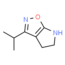 4H-Pyrrolo[3,2-d]isoxazole,5,6-dihydro-3-(1-methylethyl)-(9CI)结构式