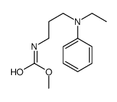 methyl N-[3-(N-ethylanilino)propyl]carbamate结构式