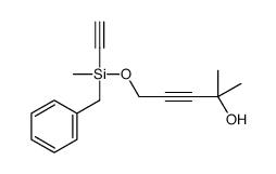 5-(benzyl-ethynyl-methylsilyl)oxy-2-methylpent-3-yn-2-ol Structure