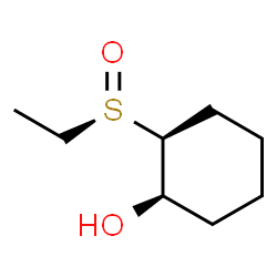 Cyclohexanol,2-[(R)-ethylsulfinyl]-,(1R,2S)-rel-(9CI) Structure