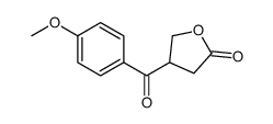 4-(4-methoxybenzoyl)oxolan-2-one Structure