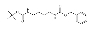 Z-NH-(CH2)4-NH-Boc结构式