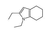 1,2-diethyl-4,5,6,7-tetrahydroindole Structure