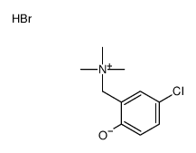 (5-chloro-2-hydroxyphenyl)methyl-trimethylazanium,bromide Structure