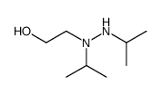 2-[propan-2-yl-(propan-2-ylamino)amino]ethanol Structure