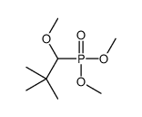 1-dimethoxyphosphoryl-1-methoxy-2,2-dimethylpropane结构式