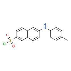 6-(P-TOLUIDINO)NAPHTHALENE-2-SULFONYL Structure