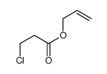 prop-2-enyl 3-chloropropanoate Structure