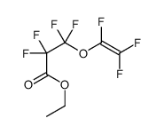 ethyl 2,2,3,3-tetrafluoro-3-(1,2,2-trifluoroethenoxy)propanoate结构式