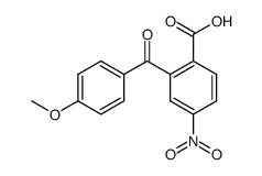 2-(4-methoxy-benzoyl)-4-nitro-benzoic acid Structure