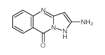 Pyrazolo[5,1-b]quinazolin-9(1H)-one, 2-amino- structure