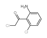 Ethanone, 1-(2-amino-6-chlorophenyl)-2-chloro- (9CI) structure