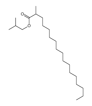 2-methylpropyl 2-methylheptadecanoate Structure