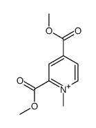 dimethyl 1-methylpyridin-1-ium-2,4-dicarboxylate结构式