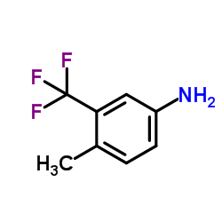 4-Methyl-3-(trifluoromethyl)aniline structure
