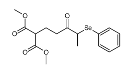 Methyl-2-carbomethoxy-5-oxo-6-phenylselenoheptanoat Structure