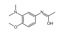 N-[3-(dimethylamino)-4-methoxyphenyl]acetamide结构式