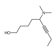 Dimethylamino-5-nonin-6-ol-1结构式