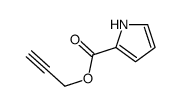 1H-Pyrrole-2-carboxylicacid,2-propynylester(9CI)结构式