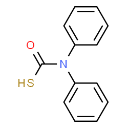 Carbamothioic acid,diphenyl- (9CI)结构式