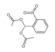 1-diacetoxyiodanyl-2-nitro-benzene结构式