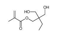 2,2-bis(hydroxymethyl)butyl methacrylate structure