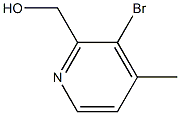 (3-bromo-4-methylpyridin-2-yl)methanol Structure