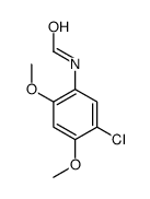 N-(5-chloro-2,4-dimethoxyphenyl)formamide结构式