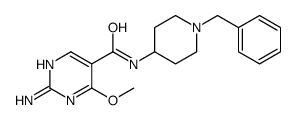 2-Amino-N-(1-benzyl-4-piperidyl)-4-methoxy-5-pyrimidinecarboxamide picture