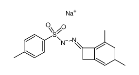 sodium 2-(3,5-dimethylbicyclo[4.2.0]octa-1,3,5-trien-7-ylidene)-1-tosylhydrazin-1-ide Structure