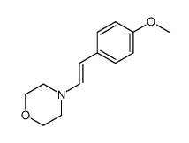 (E)-N-[2-(4-Methoxyphenyl)ethenyl]morpholine结构式