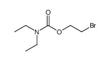 2-bromoethyl diethylcarbamate结构式