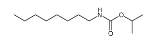 isopropyl N-n-octylcarbamate结构式