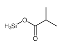 dimethylacetoxy silane Structure