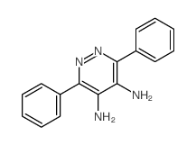 4,5-Pyridazinediamine,3,6-diphenyl- Structure