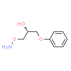 2-Propanol,1-(aminooxy)-3-phenoxy-,(2R)-(9CI) structure