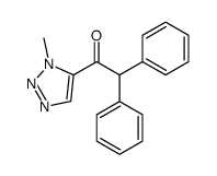 1-(3-methyltriazol-4-yl)-2,2-diphenylethanone Structure