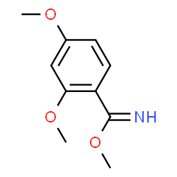 Benzenecarboximidic acid, 2,4-dimethoxy-, methyl ester (9CI) picture