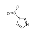 imidazole-1-sulfinyl chloride Structure