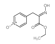 Ethyl 2-(hydroxyimino)-3-(1-hydroxy-1lambda(5)-pyridin-4-yl)propanoate picture