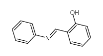 Phenol,2-[(phenylimino)methyl]- Structure