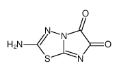 2-Amino-5,6-dioxo-5,6-dihydro-imidazo[2,1-b]-1,3,4-thiadiazol Structure