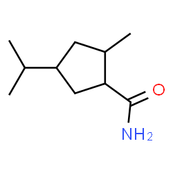 Cyclopentanecarboxamide, 3-isopropyl-5-methyl-结构式